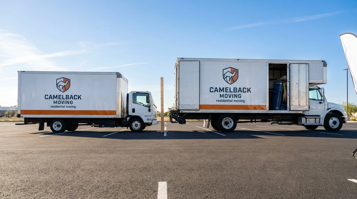 Moving truck size capacity guide in Cooperstown